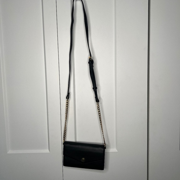 Stella & Max Made With Love Black Mini Wallet Crossbody Purse - Picture 1 of 5